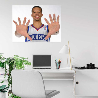 Michael Carter-Williams Philadelphia Sixers Basketball Sport Wall Art Print Poster