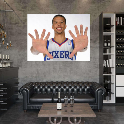 Michael Carter-Williams Philadelphia Sixers Basketball Sport Wall Art Print Poster