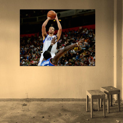 Michael Carter-Williams Shot Philadelphia Sixers Basketball Sport Wall Art Print Poster