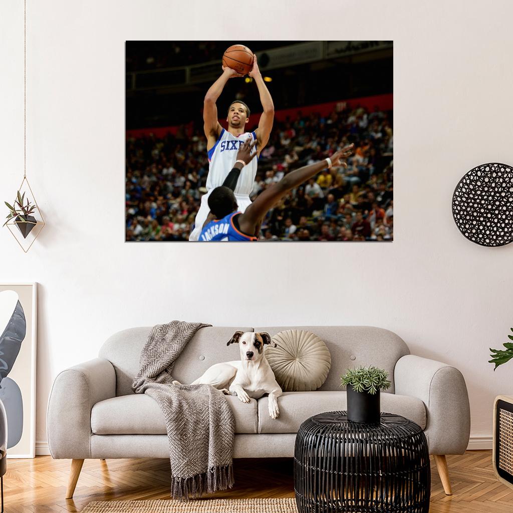 Michael Carter-Williams Shot Philadelphia Sixers Basketball Sport Wall Art Print Poster