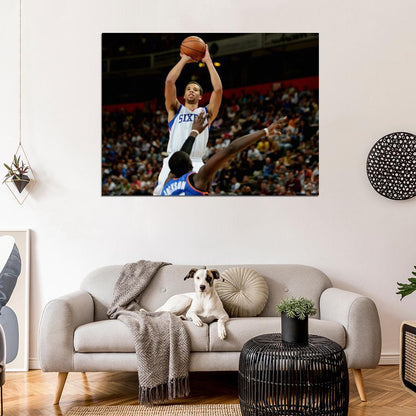 Michael Carter-Williams Shot Philadelphia Sixers Basketball Sport Wall Art Print Poster