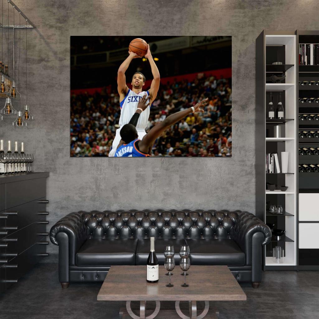 Michael Carter-Williams Shot Philadelphia Sixers Basketball Sport Wall Art Print Poster