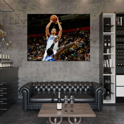 Michael Carter-Williams Shot Philadelphia Sixers Basketball Sport Wall Art Print Poster