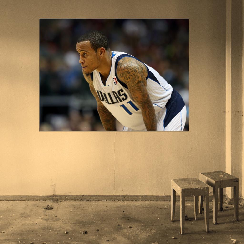 Monta Ellis Dallas Basketball Sport Wall Art Print Poster