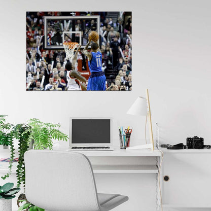 Monta Ellis Game-Winner Shot Buzzer Beater vs Portland 2013 Dallas Basketball Sport Wall Art Print Poster