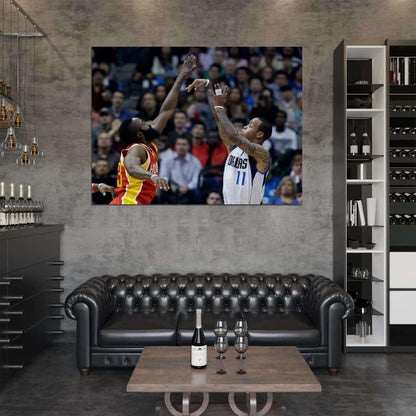 Monta Ellis Jump Shot Dallas Basketball Sport Wall Art Print Poster