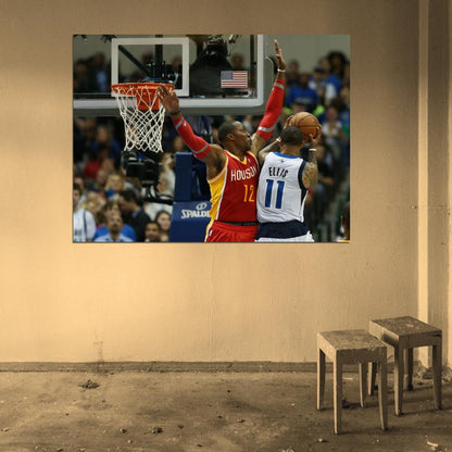 Monta Ellis Layup Howard Dallas Basketball Sport Wall Art Print Poster