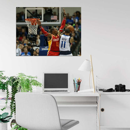 Monta Ellis Layup Howard Dallas Basketball Sport Wall Art Print Poster