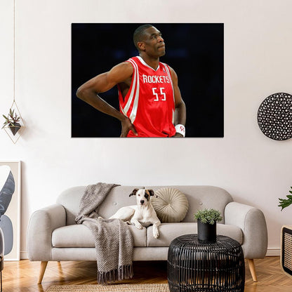 Dikembe Mutombo Basketball Sport Wall Art Print Poster