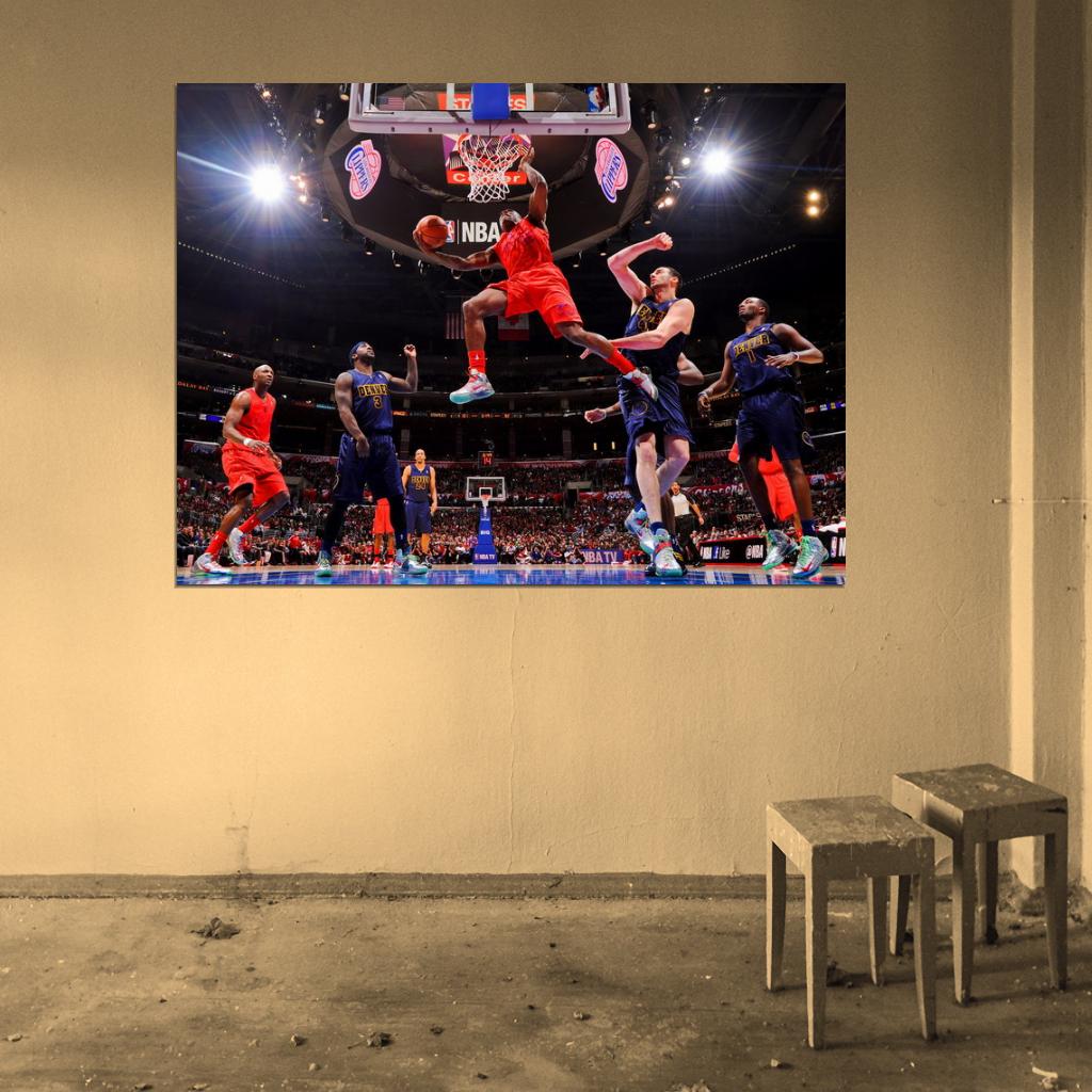 Eric Bledsoe Layup Basketball Sport Wall Art Print Poster