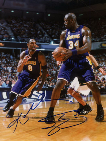 Shaquille O'Neal Los Angeles Signature Basketball Sport Wall Art Print Poster