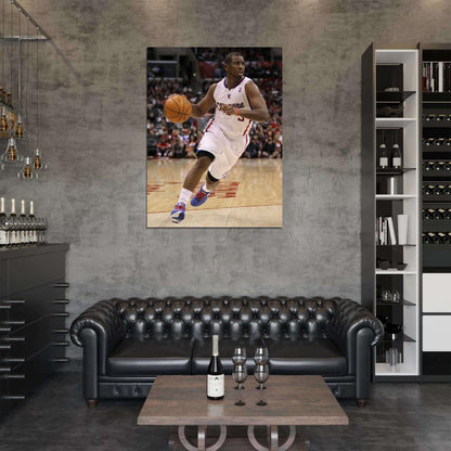 Chris Paul Dribbling Los Angeles Basketball Sport Wall Art Print Poster