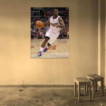 Chris Paul Dribbling Los Angeles Basketball Sport Wall Art Print Poster