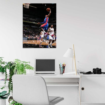 Josh Smith Slam Dunk Basketball Sport Wall Art Print Poster