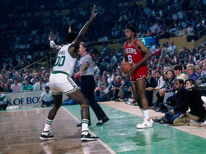 Julius Erving Dr J Sixers Retro Vintage Basketball Sport Wall Art Print Poster