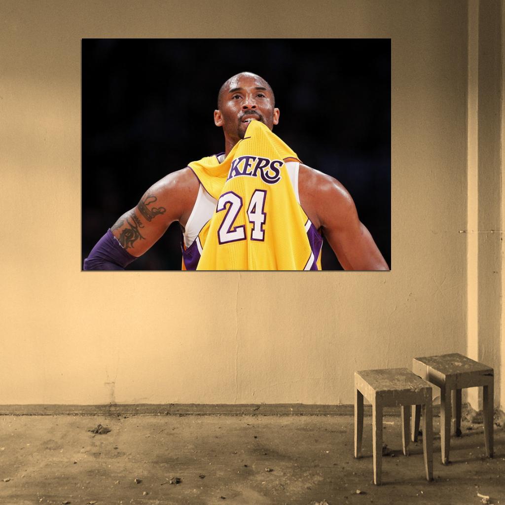 Black Mamba Los Angeles Basketball Sport Wall Art Print Poster