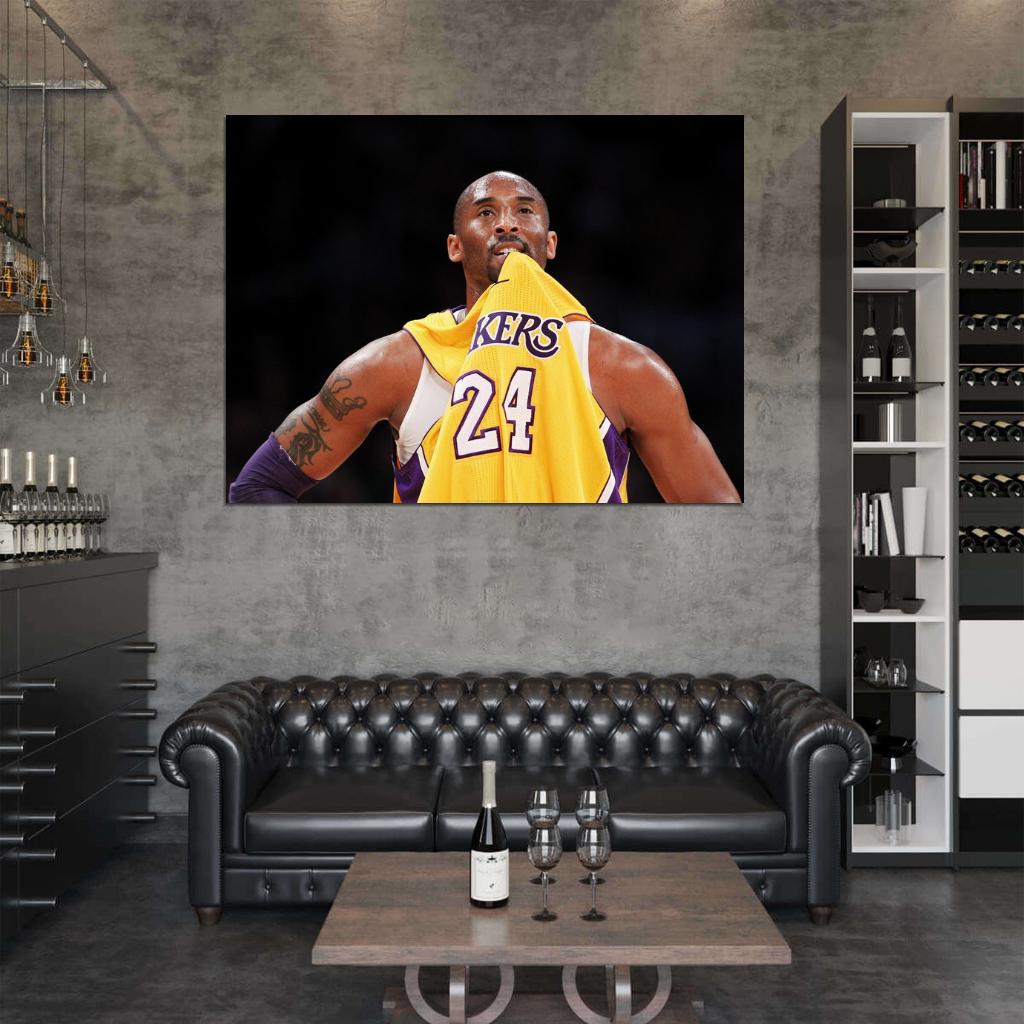 Black Mamba Los Angeles Basketball Sport Wall Art Print Poster