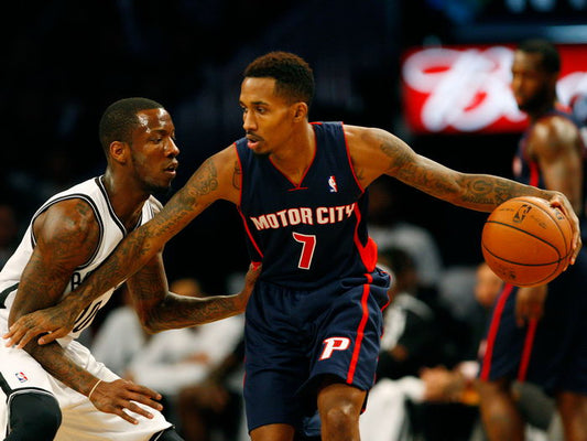 Brandon Jennings Motor City Basketball Sport Wall Art Print Poster