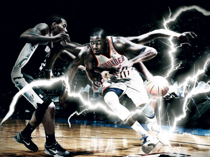 Kevin Durant Durantula Art Basketball Sport Wall Art Print Poster