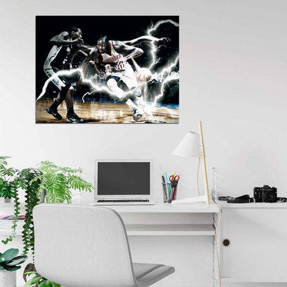 Kevin Durant Durantula Art Basketball Sport Wall Art Print Poster