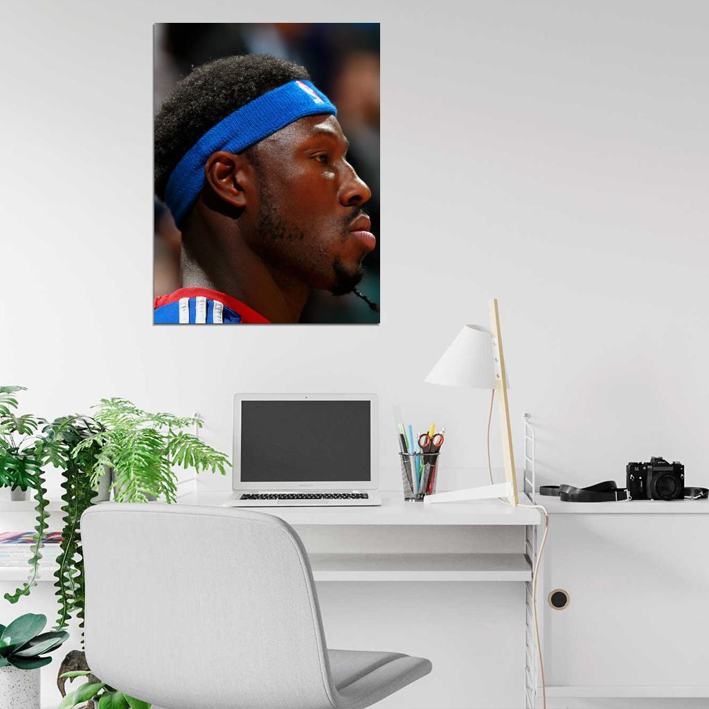 Big Ben Wallace Basketball Sport Wall Art Print Poster