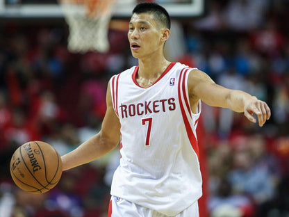 Jeremy Lin Shu-How Basketball Sport Wall Art Print Poster