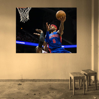 Josh Smith Layup Basketball Sport Wall Art Print Poster