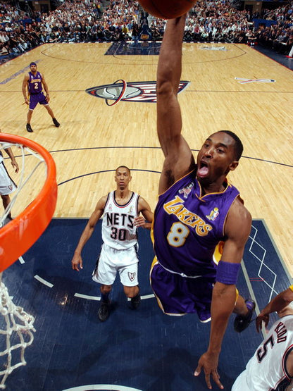 Black Mamba Slam Dunk Los Angeles Basketball Sport Wall Art Print Poster