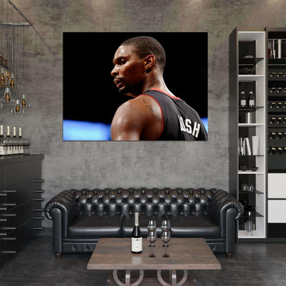 Chris Bosh Basketball Sport Wall Art Print Poster