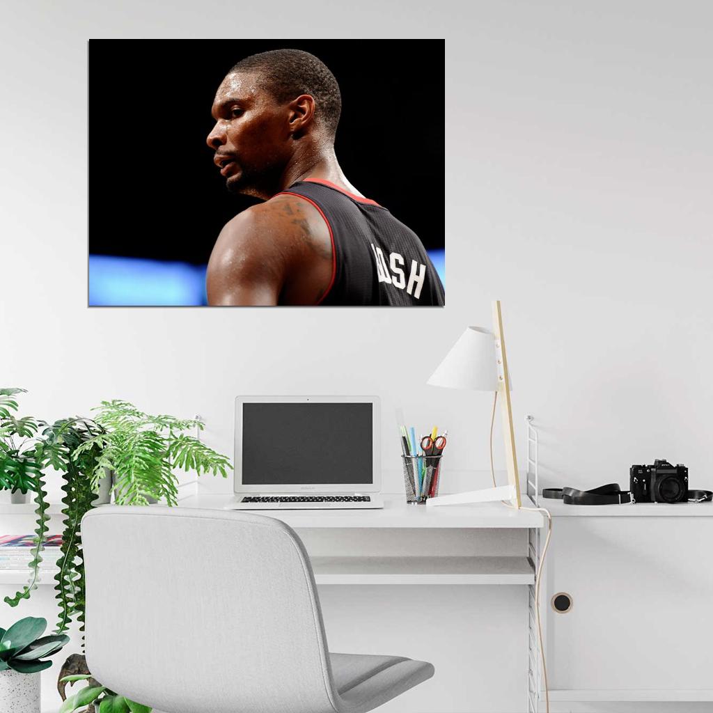 Chris Bosh Basketball Sport Wall Art Print Poster