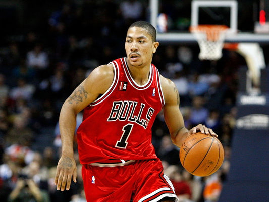 Derrick Rose Dribbling Basketball Sport Wall Art Print Poster