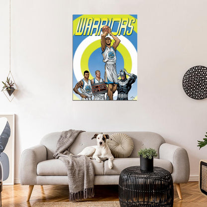 Stephen Curry Art Basketball Sport Wall Art Print Poster