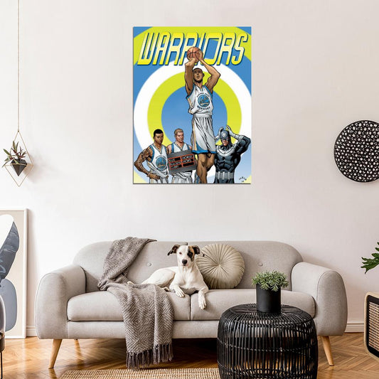 Stephen Curry Art Basketball Sport Wall Art Print Poster