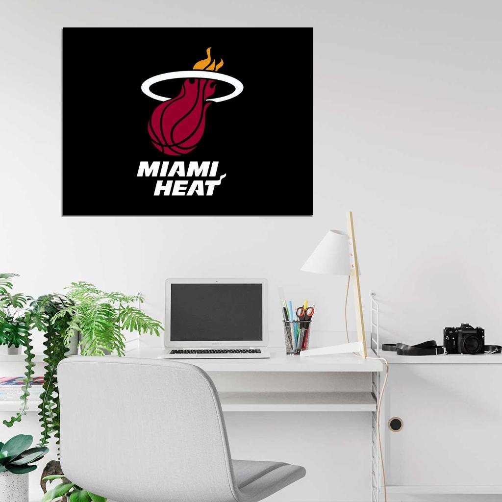 Logo Basketball Sport Wall Art Print Poster