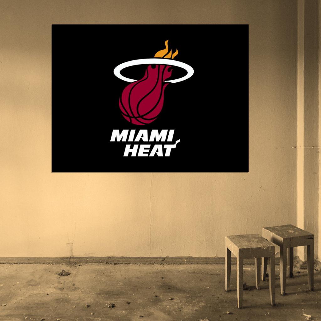 Logo Basketball Sport Wall Art Print Poster