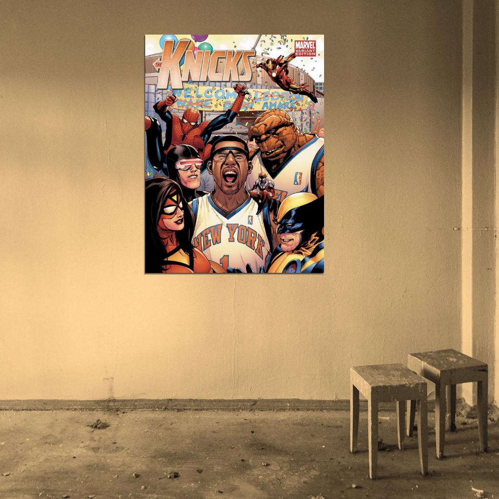 New York Amar'e Stoudemire Art Artwork Amare Basketball Sport Wall Art Print Poster
