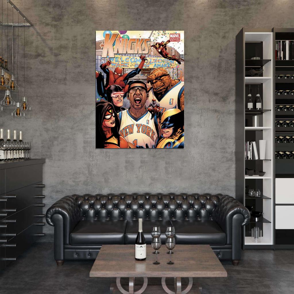 New York Amar'e Stoudemire Art Artwork Amare Basketball Sport Wall Art Print Poster