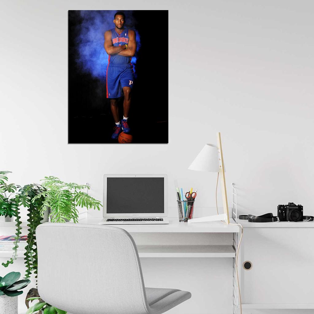 Andre Drummond Basketball Sport Wall Art Print Poster