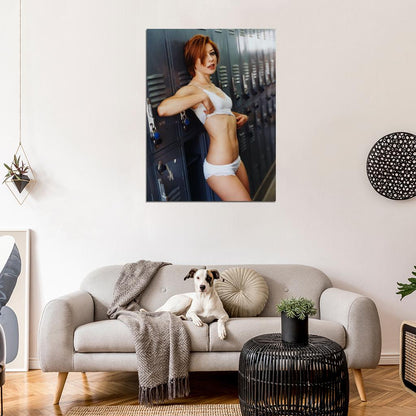 Alyson Hannigan Hot Underwear Sexy Babe Woman Actress Wall Art Print Poster