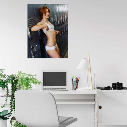 Alyson Hannigan Hot Underwear Sexy Babe Woman Actress Wall Art Print Poster