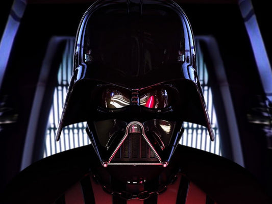 Darth Vader Sith Force Lightsaber Mask Reflections Star Wars Art Wall Art Print Poster