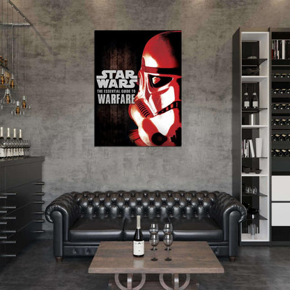 Stormtrooper Bloody Helmet Warfare Mask Star Wars Art Wall Art Print Poster