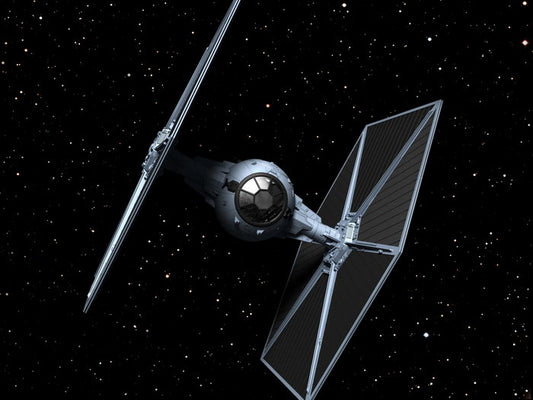 TIE Fighter Starfighter Space Star Wars Art Wall Art Print Poster