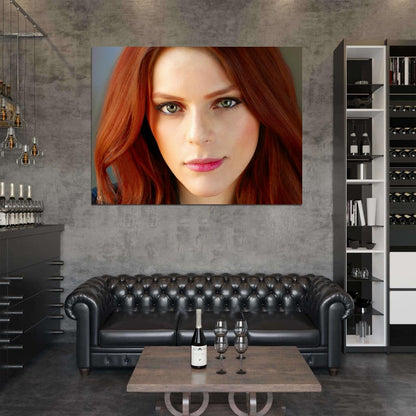 Amber Skye Noyes Portrait Actress Wall Art Print Poster