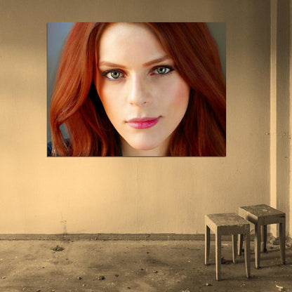 Amber Skye Noyes Portrait Actress Wall Art Print Poster