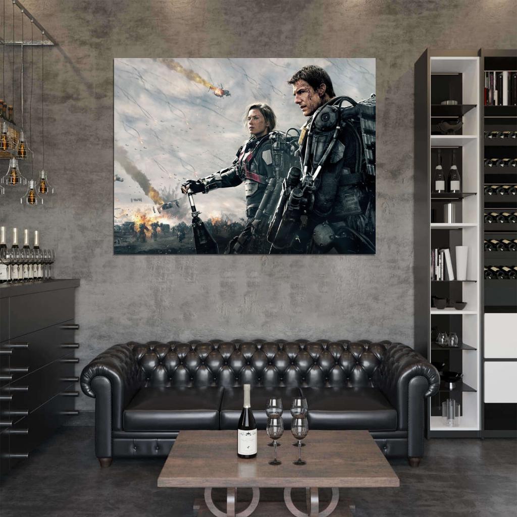 Edge of Tomorrow Tom Cruise Movie Wall Art Print Poster