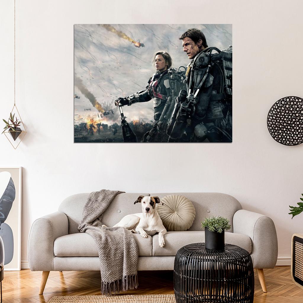 Edge of Tomorrow Tom Cruise Movie Wall Art Print Poster