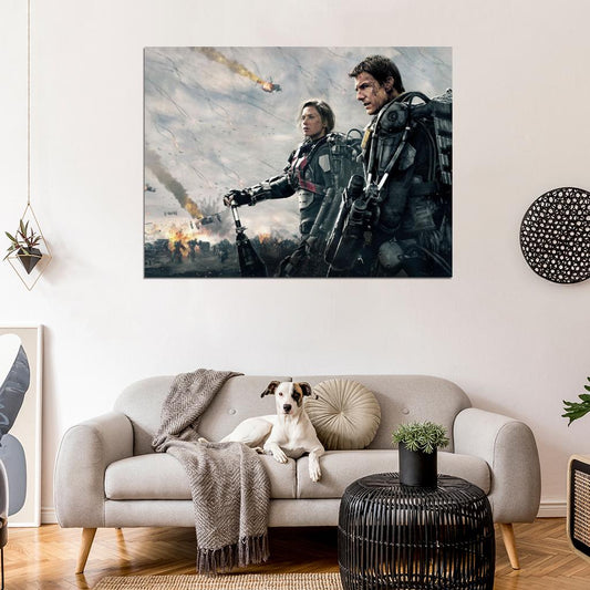 Edge of Tomorrow Tom Cruise Movie Wall Art Print Poster