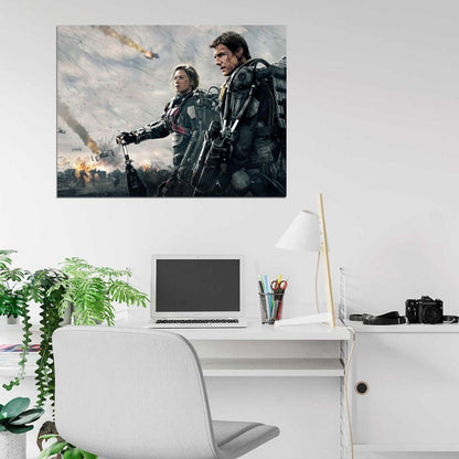 Edge of Tomorrow Tom Cruise Movie Wall Art Print Poster