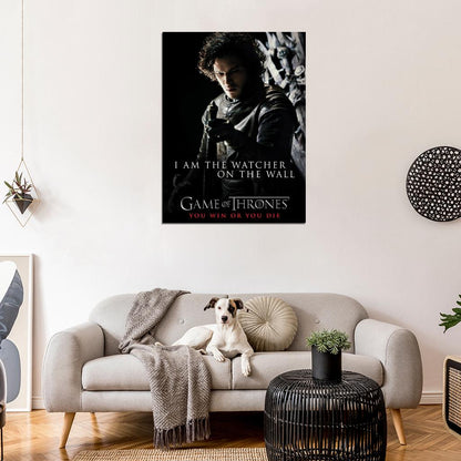 Game Of Thrones Jon Snow TV Show Series Wall Art Print Poster